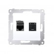 Kontakt-Simon D62.01/11 socket-outlet White