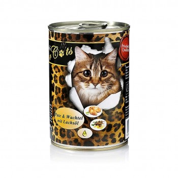 O CANIS Turkey, quail, and salmon - wet cat food - 400g