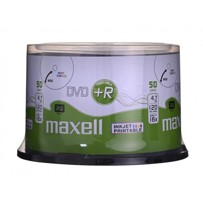 Maxell DVD+R 4.7GB 50pcs 50 pc(s) Maxell DVD+R 4.7GB 50pcs 50 pc(s)