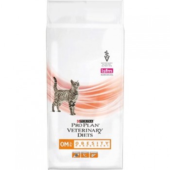 PURINA Pro Plan Veterinary Diets Feline OM St/Ox Obesity Management - dry cat food - 1,5kg