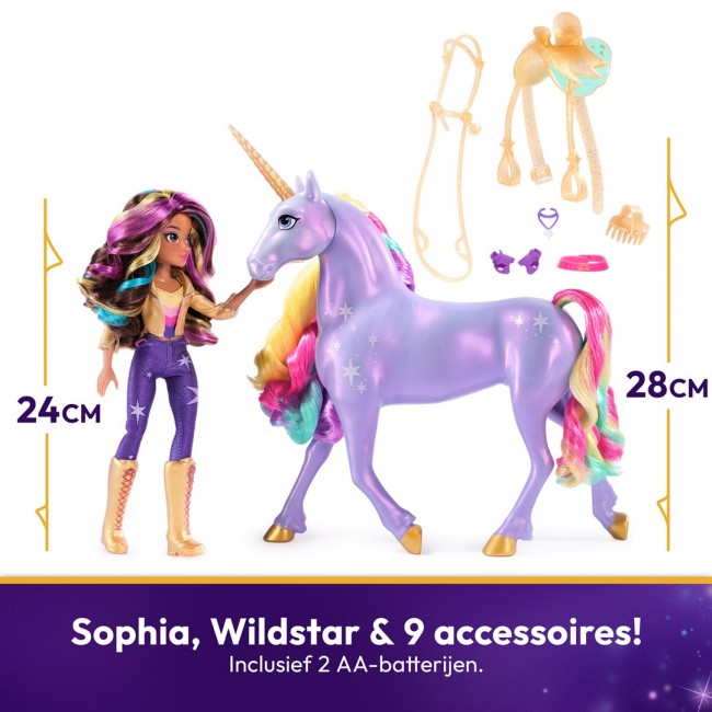 Sophia and Wildstar doll SPIN UnicornAcademy Sophia and Wildstar doll SPIN UnicornAcademy