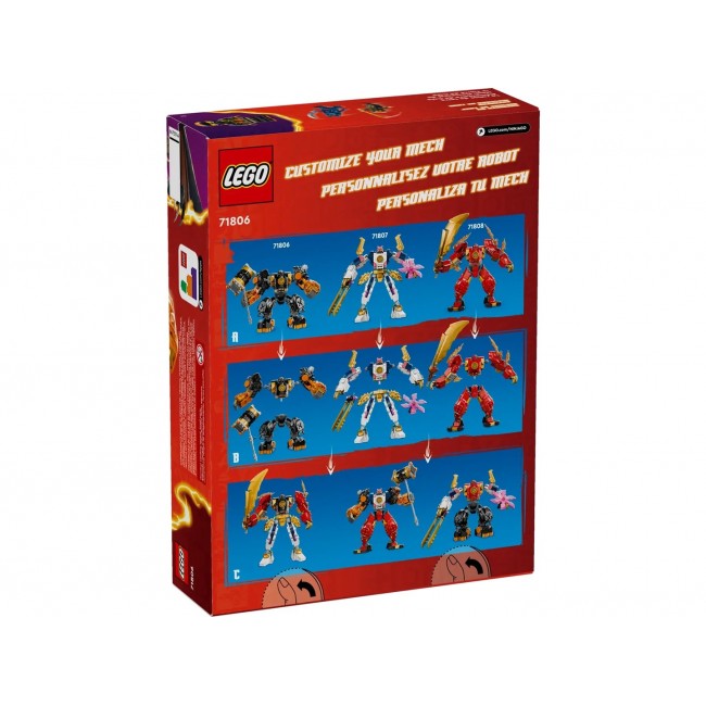 LEGO NINJAGO 71806 COLE'S ELEMENTAL EARTH MECH