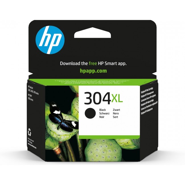 HP 304XL Black Original Ink Cartridge HP 304XL Black Original Ink Cartridge