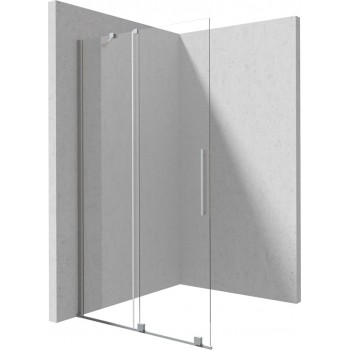 Walk-in shower wall 80 cm - sliding