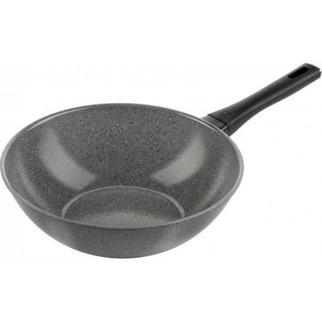 ZWILLING TERRENO PLUS Ceramic Wok - 28 cm, Gray ZWILLING TERRENO PLUS Ceramic Wok - 28 cm, Gray