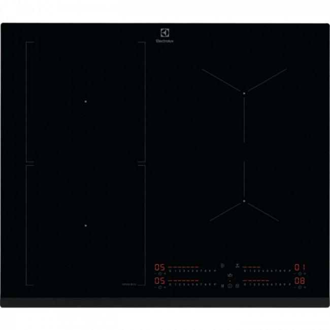 Electrolux Serie 700 EIS62453 Black Built-in 60 cm Zone induction hob 4 zone(s) Electrolux Serie 700 EIS62453 Black Built-in 60 cm Zone induction hob 4 zone(s)