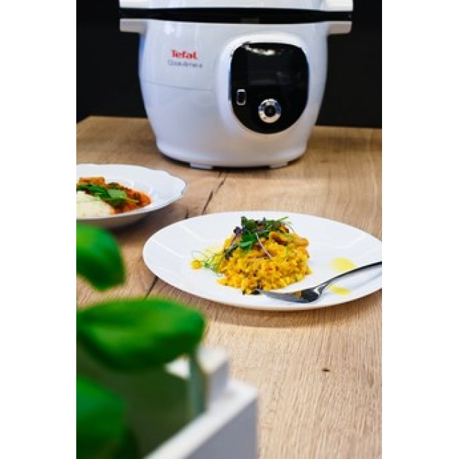 Tefal CY851130 multi cooker 6 L Chrome, White Tefal CY851130 multi cooker 6 L Chrome, White
