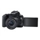 Canon EOS 250D + EF-S 18-55mm f/3.5-5.6 III SLR Camera Kit 24.1 MP CMOS 6000 x 4000 pixels Black Canon EOS 250D + EF-S 18-55mm f/3.5-5.6 III SLR Camera Kit 24.1 MP CMOS 6000 x 4000 pixels Black