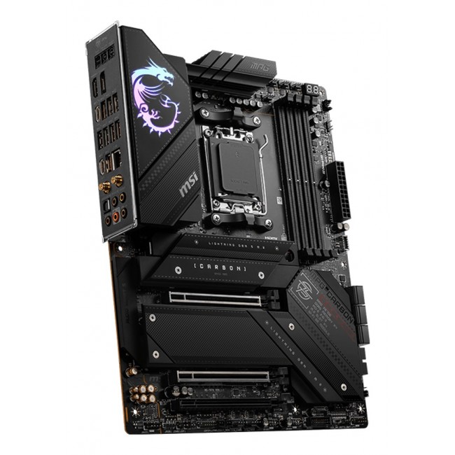 MSI MPG X670E CARBON WIFI motherboard AMD X670 Socket AM5 ATX MSI MPG X670E CARBON WIFI motherboard AMD X670 Socket AM5 ATX