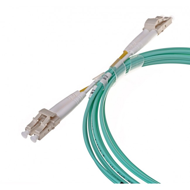 Alantec FOC-LCLC-5MMD-3-3 InfiniBand/fibre optic cable 3 m LC Turquoise
