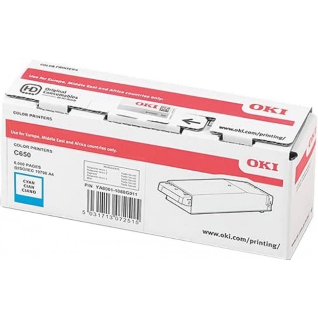 OKI 09006127 toner cartridge 1 pc(s) Original Cyan