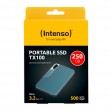 Intenso Lesen/Schreiben bis zu 500 MB/s/250GB USB Type-C 3.2 Gen 1 (3.1 Gen 1) Blue, Grey Intenso Lesen/Schreiben bis zu 500 MB/s/250GB USB Type-C 3.2 Gen 1 (3.1 Gen 1) Blue, Grey