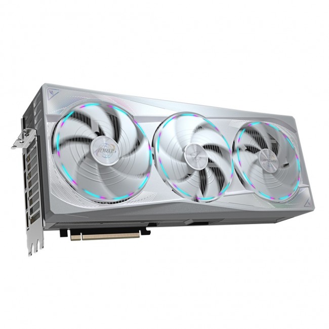 GIGABYTE AORUS GeForce RTX 5090 MASTER ICE 32G Graphics Card - 32GB GDDR7, 512bit, PCI-E 5.0, 2655MHz Core Clock, 3 x DP 2.1a, 1 x HDMI 2.1b, NVIDIA DLSS 4, GV-N5090AORUSM ICE-32GD GIGABYTE AORUS GeForce RTX 5090 MASTER ICE 32G Graphics Card - 32GB GDDR7, 512bit, PCI-E 5.0, 2655MHz Core Clock, 3 x DP 2.1a, 1 x HDMI 2.1b, NVIDIA DLSS 4, GV-N5090AORUSM ICE-32GD