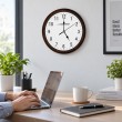 Esperanza EHC015W Mechanical clock Round Black, White Esperanza EHC015W Mechanical clock Round Black, White