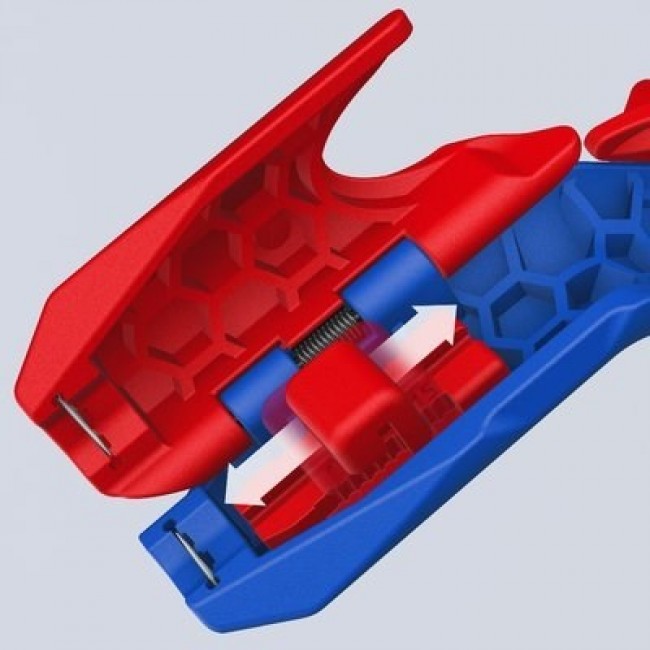 Knipex 16 95 03 SB cable stripper Blue, Red