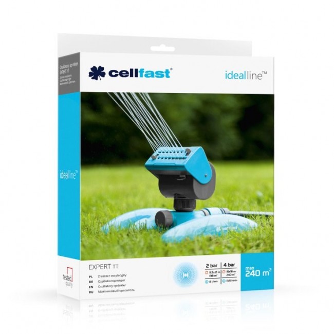 CELLFAST OSCILLATING SPRINKLER EXPERT - SECTOR CELLFAST OSCILLATING SPRINKLER EXPERT - SECTOR