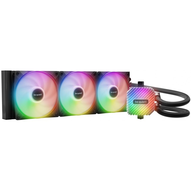 be quiet! LIGHT LOOP 360mm Black Processor All-in-one liquid cooler 12 cm 1 pc(s) be quiet! LIGHT LOOP 360mm Black Processor All-in-one liquid cooler 12 cm 1 pc(s)