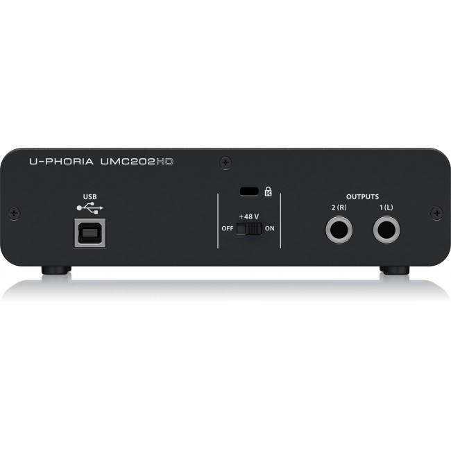Behringer UMC202HD recording audio interface Behringer UMC202HD recording audio interface