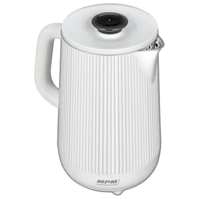 MPM MCZ-115 electric kettle 1.5 L 1800 W White