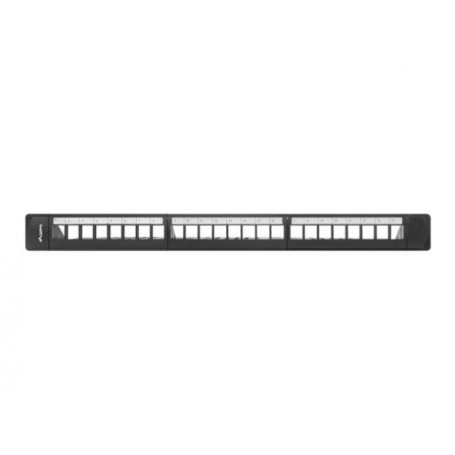 Lanberg PPKS-1124-B patch panel 1U Lanberg PPKS-1124-B patch panel 1U