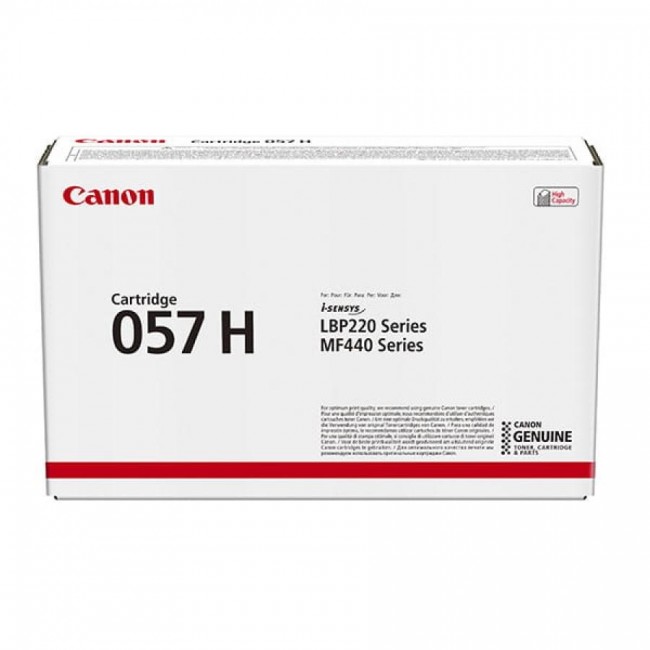 Canon i-SENSYS 057H toner cartridge 1 pc(s) Original Black Canon i-SENSYS 057H toner cartridge 1 pc(s) Original Black
