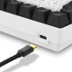 Sharkoon SKILLER SGK50 S3 keyboard Gaming USB QWERTZ German White Sharkoon SKILLER SGK50 S3 keyboard Gaming USB QWERTZ German White
