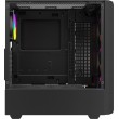 Savio Noctis Glass RGB Cube Black