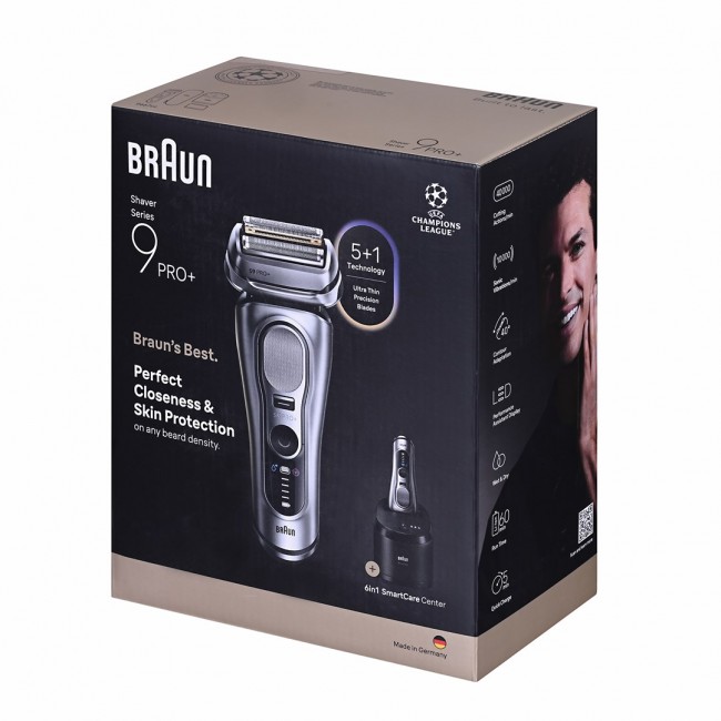 Braun Series 9 Pro+ 9667CC men's shaver Foil shaver Trimmer Silver
