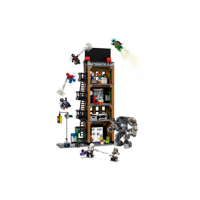 LEGO MARVEL 76342 Spider-Man vs. Mysterio: The Daily Bugle