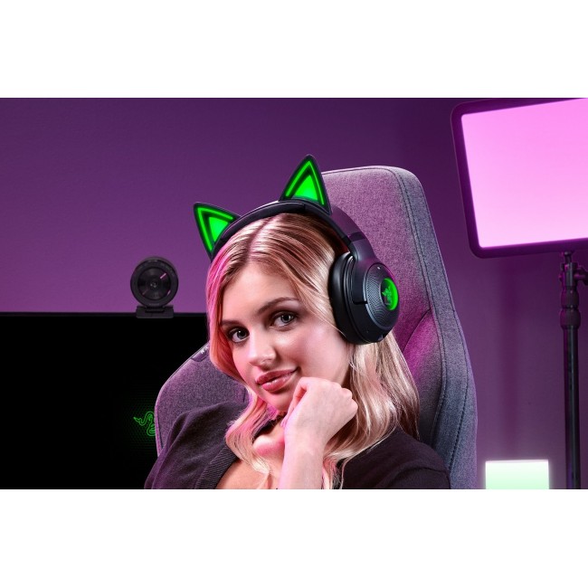 Razer Kraken Kitty V2 BT Headset Wireless Head-band Gaming Bluetooth Black