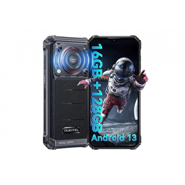 Oukitel WP36 8/128 10600 mAh - smartphone, black Oukitel WP36 8/128 10600 mAh - smartphone, black