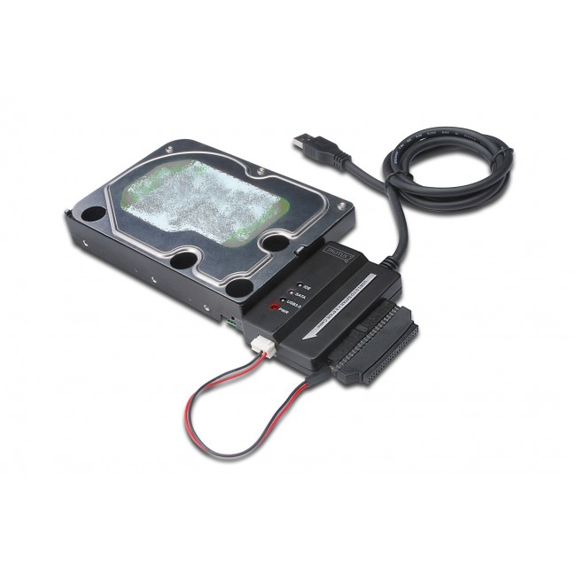 DIGITUS HDD-Adapterkabel USB3.0 - SATAII + 3.5