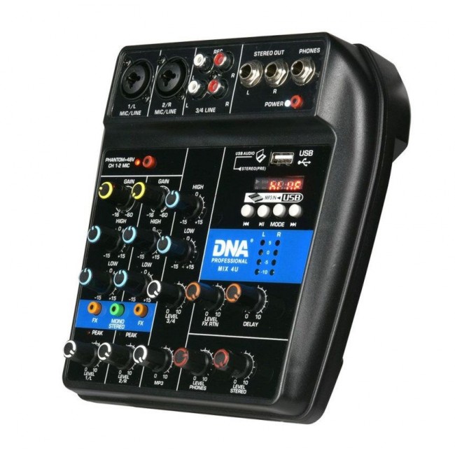 DNA Professional MIX 4U - analogue audio mixer
