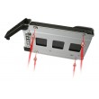 Icy Dock MB991TRAY-B drive bay panel Black, Silver