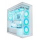 ARCTIC Xtender VG (White) Premium E-ATX PC Case with Vertical GPU Mounting