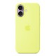Apple iPhone 17 Silicone Case with MagSafe Neon Yellow