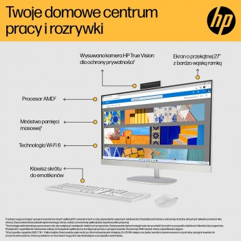 HP 27-cr0232nw AMD Ryzen 5 7520U 68.6 cm (27