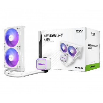 ASRock Pro White 240 ARGB Cooling