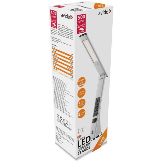 Avide ABLDL-BLC-5W-WH table lamp LED F White