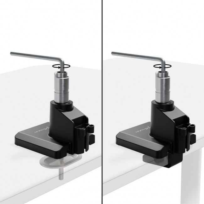 Arozzi AZ-ALZARE-NEO-BK monitor mount / stand Desk Black