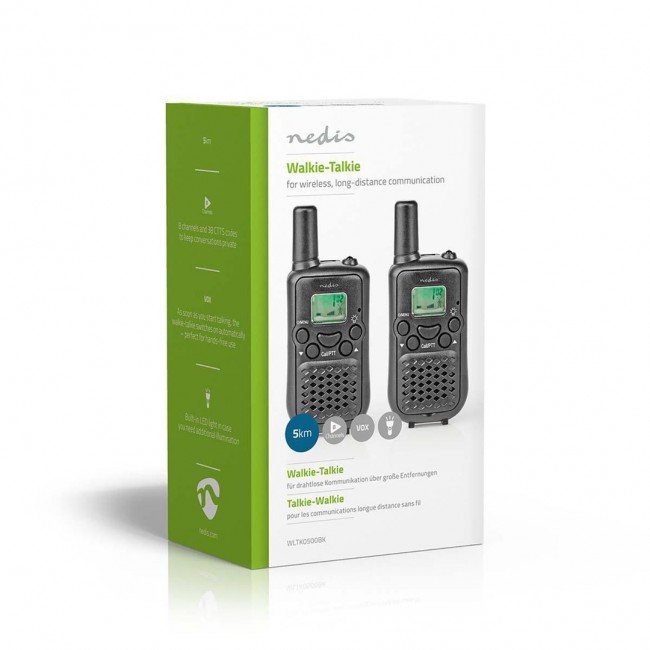 Nedis WLTK0500BK two-way radio Black