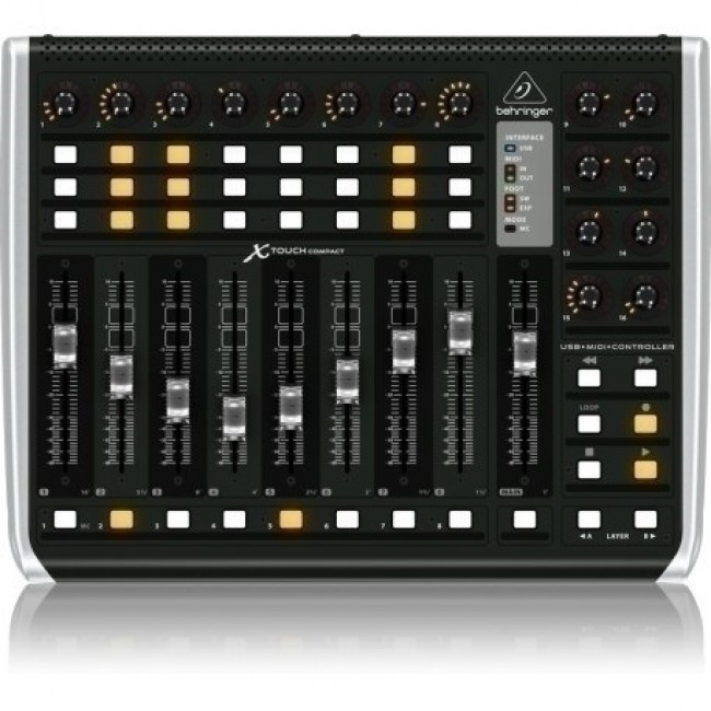 Behringer X-TOUCH COMPACT MIDI keyboard USB Black