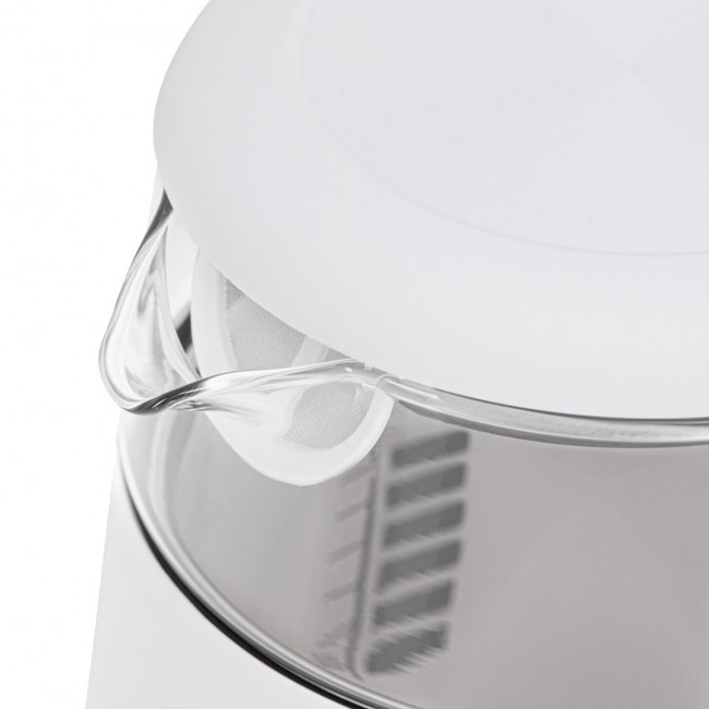 Adler AD 1305WS electric kettle 1.7 L 2200 W Transparent, White, Silver Adler AD 1305WS electric kettle 1.7 L 2200 W Transparent, White, Silver