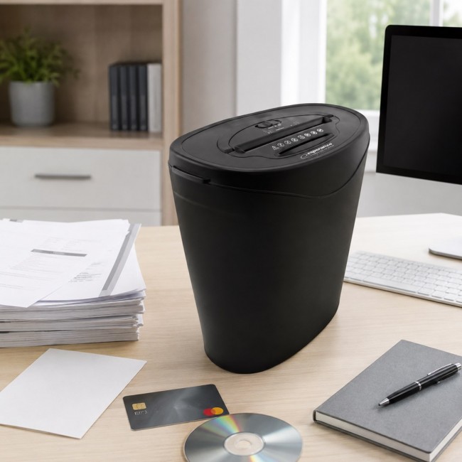 Esperanza EN103 paper shredder 22 cm Black