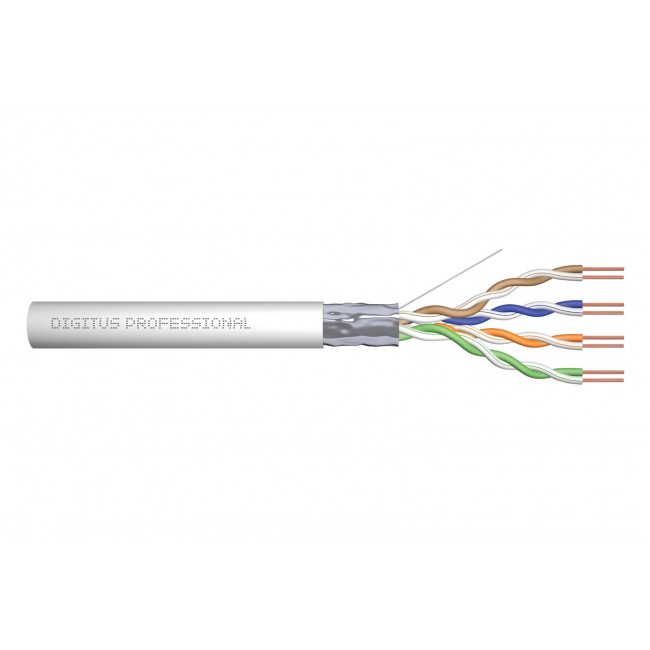 Digitus CAT 5e F/UTP Data Cable - Installation Cable, 305 m, Simplex, Eca Digitus CAT 5e F/UTP Data Cable - Installation Cable, 305 m, Simplex, Eca