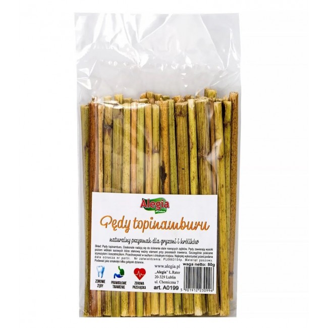 ALEGIA Jerusalem artichoke shoots - treat for rodents and rabbits - 80g