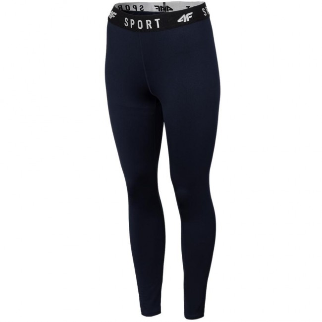 Women's functional leggings 4F navy blue H4Z22 SPDF351 31S S Women's functional leggings 4F navy blue H4Z22 SPDF351 31S S