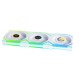 Lian Li UNI FAN SL Wireless LCD 120 Reverse Blade Computer case 12 cm White 3 pc(s)
