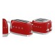 Smeg 50's Style Toaster TSF03RDEU Red Smeg 50's Style Toaster TSF03RDEU Red