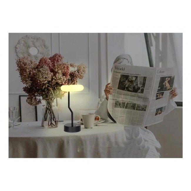 Techly I-LAMP-TABLE2 table lamp Non-changeable bulb(s) 2 W LED Black, White Techly I-LAMP-TABLE2 table lamp Non-changeable bulb(s) 2 W LED Black, White